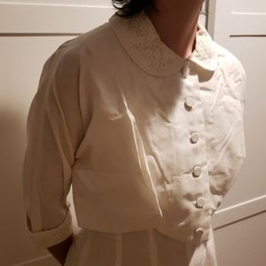 SOLD 1950s Dress Set 🦢 cottagecore rockabilly